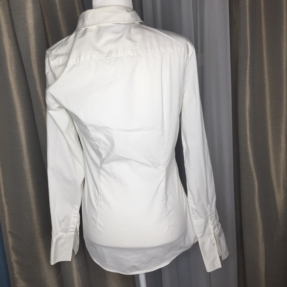SOLD***Banana Republic Riley Ruffle Button Down - Picture 4 of 7
